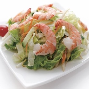 Salade aux crevettes